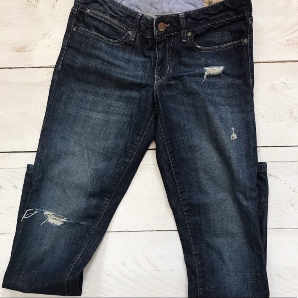 Gap Limited Edition Dark Deconstructed Jeans